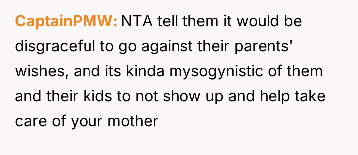 CaptainPMW NTA tell them it would be disgraceful to go...
