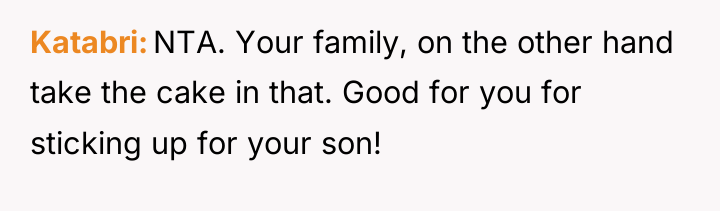 Katabri NTA. Your family, on the other hand take the...