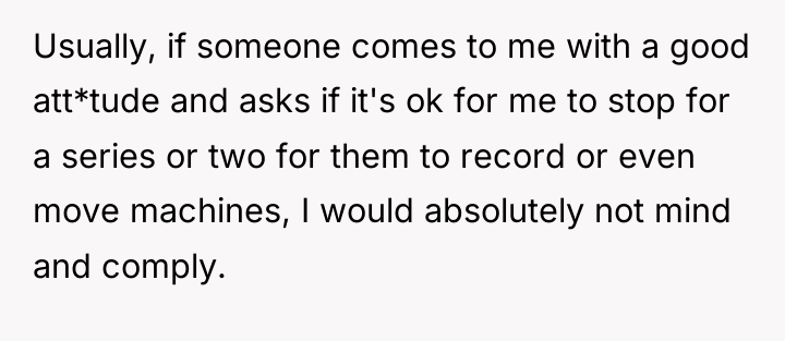 Usually, if someone comes to me with a good att*tude...