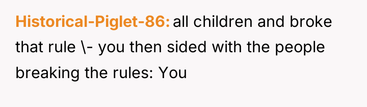 Historical-Piglet-86 all children and broke that rule \- you then...