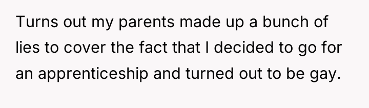 Turns out my parents made up a bunch of lies...