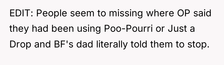 EDIT: People seem to missing where OP said they had...