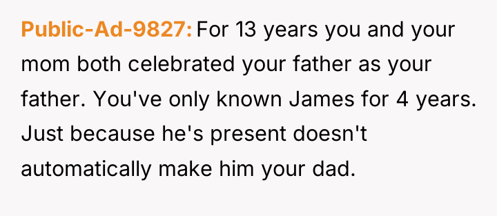 Public-Ad-9827 For 13 years you and your mom both celebrated...