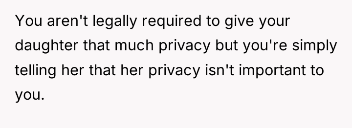You aren't legally required to give your daughter that much...
