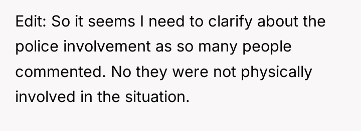 Edit: So it seems I need to clarify about the...