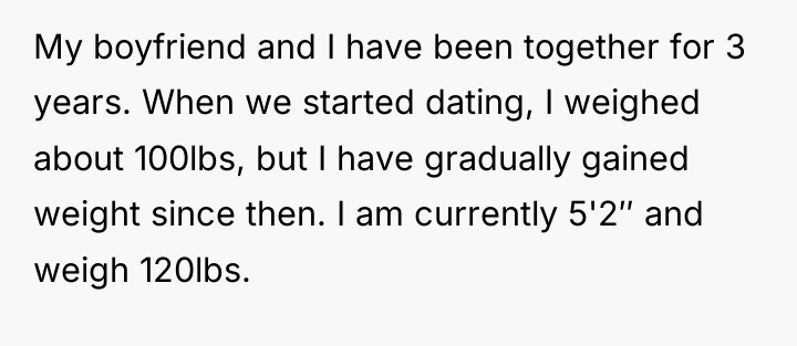 My boyfriend and I have been together for 3 years....