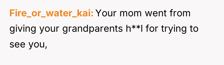 Fire_or_water_kai Your mom went from giving your grandparents h**l for...