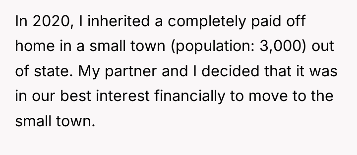 In 2020, I inherited a completely paid off home in...