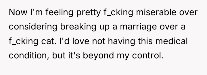 Now I'm feeling pretty f_cking miserable over considering breaking up...