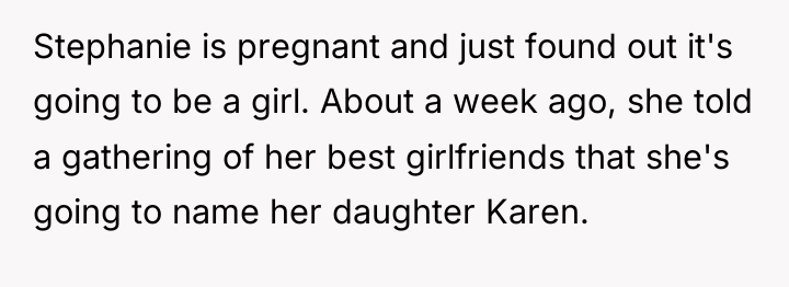 Stephanie is pregnant and just found out it's going to...