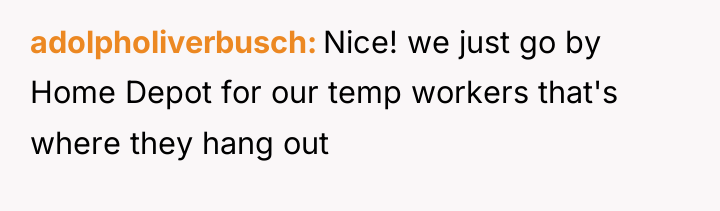 adolpholiverbusch Nice! we just go by Home Depot for our...