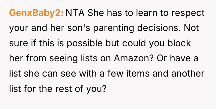 GenxBaby2 NTA She has to learn to respect your and...