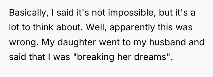 Basically, I said it's not impossible, but it's a lot...