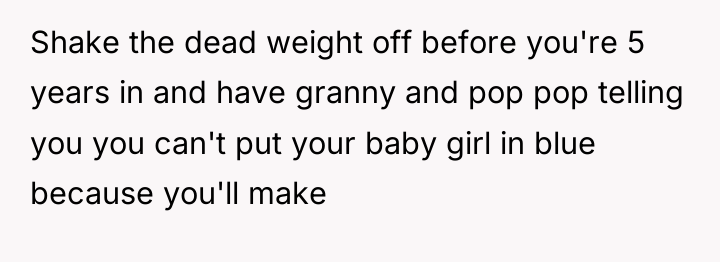 Shake the dead weight off before you're 5 years in...