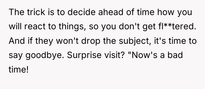 The trick is to decide ahead of time how you...