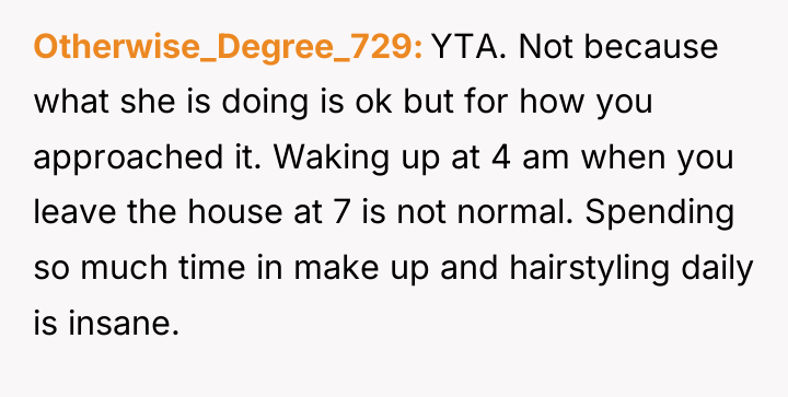 Otherwise_Degree_729 YTA. Not because what she is doing is ok...
