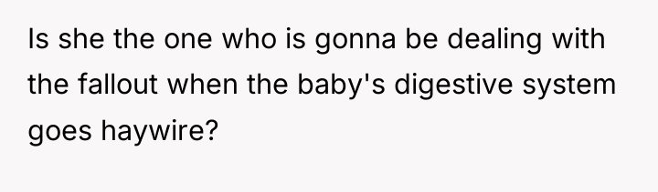 Is she the one who is gonna be dealing with...