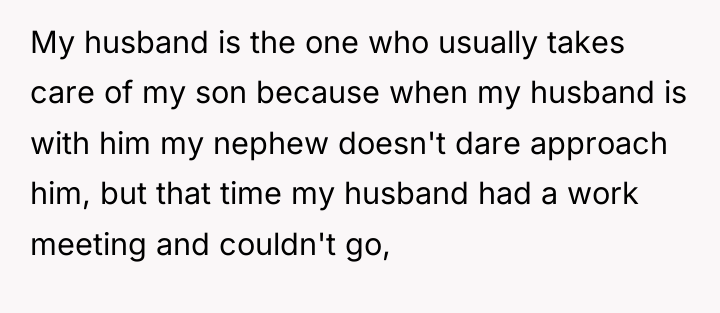 My husband is the one who usually takes care of...