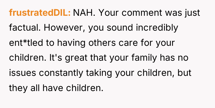 frustratedDIL NAH. Your comment was just factual. However, you sound...