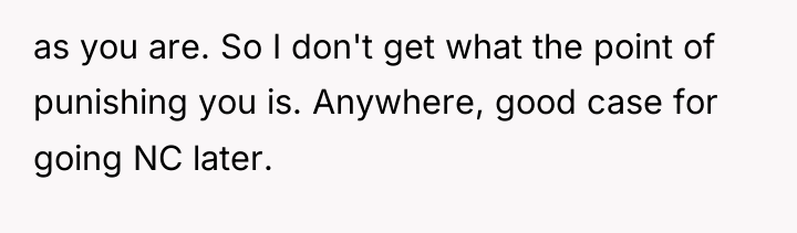 as you are. So I don't get what the point...