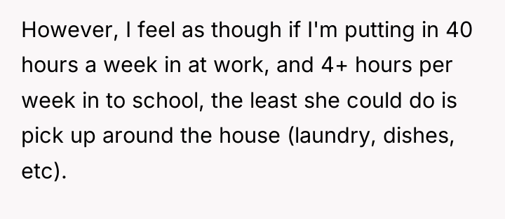 However, I feel as though if I'm putting in 40...