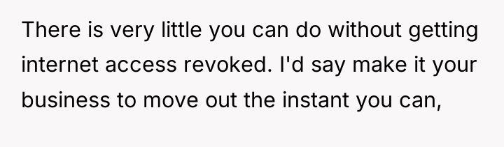 There is very little you can do without getting internet...