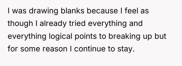 I was drawing blanks because I feel as though I...
