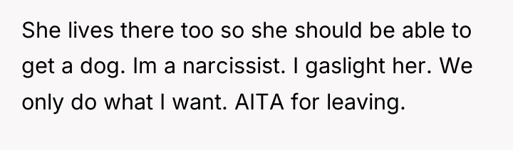 She lives there too so she should be able to...