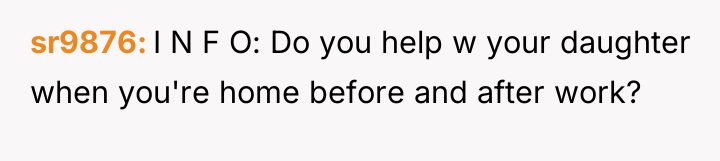 sr9876 I N F O: Do you help w your...
