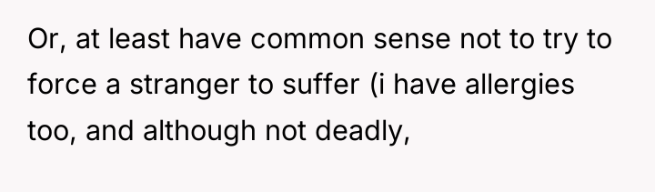 Or, at least have common sense not to try to...