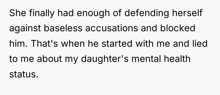 She finally had enough of defending herself against baseless accusations...