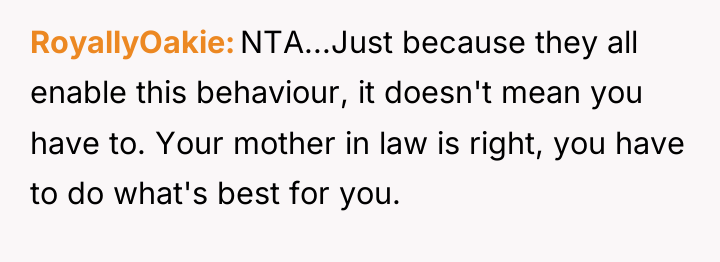 RoyallyOakie NTA...Just because they all enable this behaviour, it doesn't...