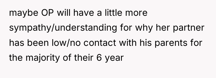 maybe OP will have a little more sympathy/understanding for why...