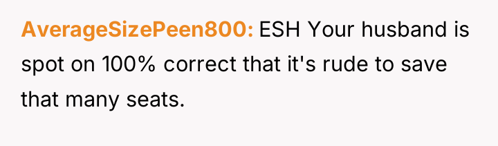 AverageSizePeen800 ESH Your husband is spot on 100% correct that...