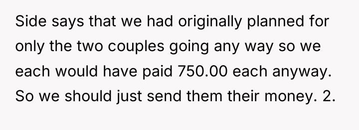Side says that we had originally planned for only the...