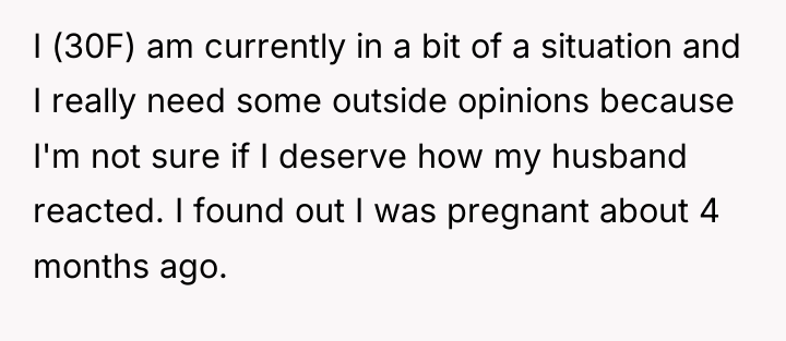 I (30F) am currently in a bit of a situation...