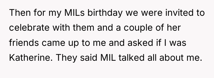 Then for my MILs birthday we were invited to celebrate...