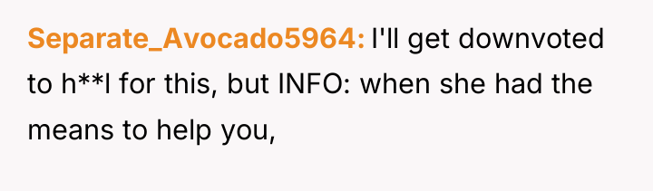 Separate_Avocado5964 I'll get downvoted to h**l for this, but INFO:...