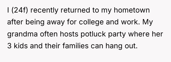 I (24f) recently returned to my hometown after being away...