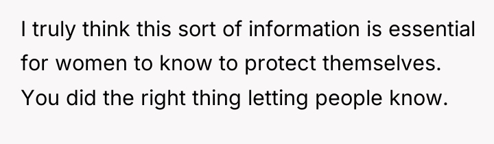 I truly think this sort of information is essential for...