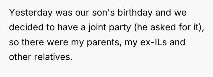 Yesterday was our son's birthday and we decided to have...