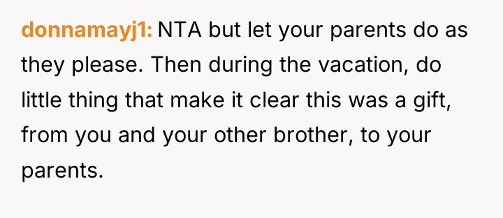 donnamayj1 NTA but let your parents do as they please....