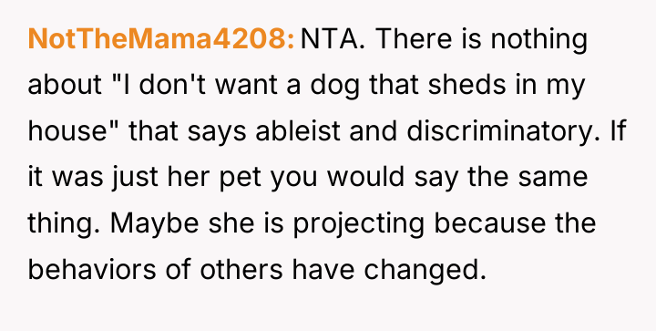 NotTheMama4208 NTA. There is nothing about "I don't want a...