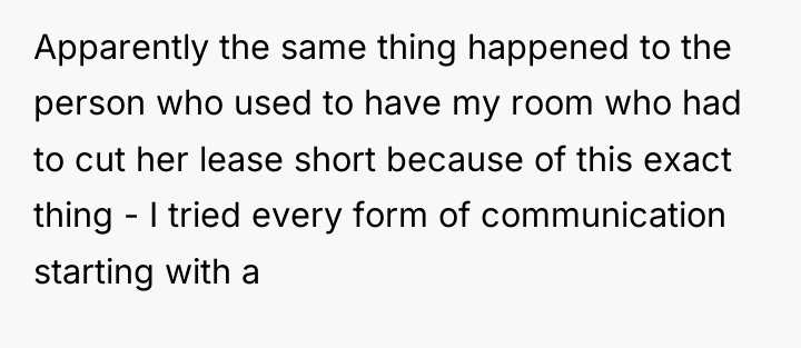 Apparently the same thing happened to the person who used...