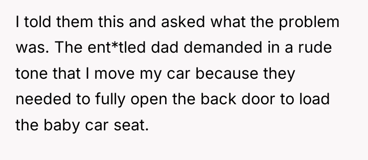I told them this and asked what the problem was....