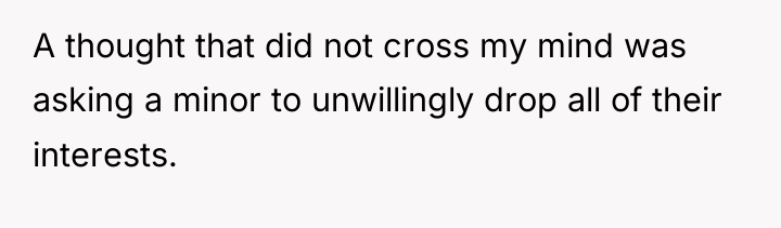A thought that did not cross my mind was asking...