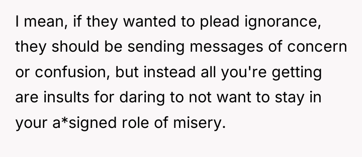 I mean, if they wanted to plead ignorance, they should...