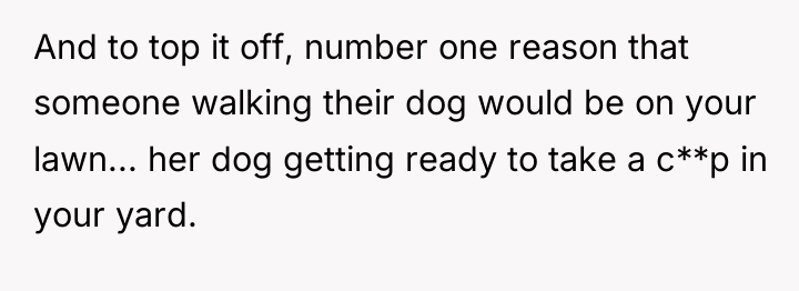 And to top it off, number one reason that someone...