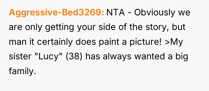 Aggressive-Bed3269 NTA - Obviously we are only getting your side...