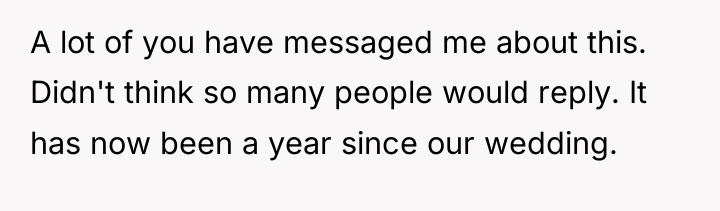 A lot of you have messaged me about this. Didn't...